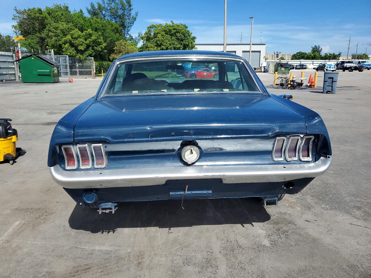 1967 Ford Mustang Синий vin: 7701G252161