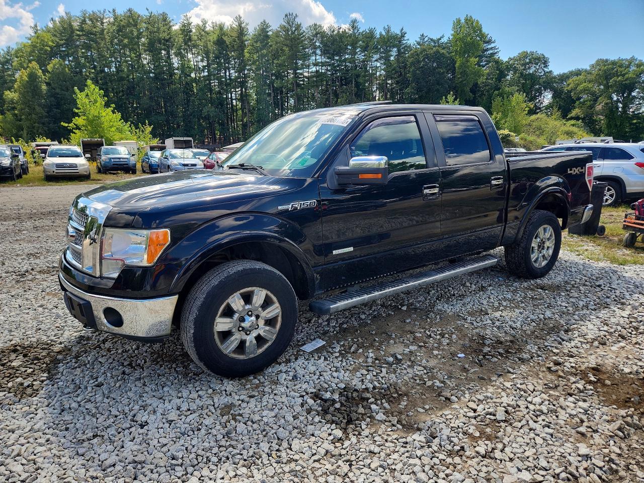 2011 Ford F150 Supercrew Black vin: 1FTFW1ET1BFC42586