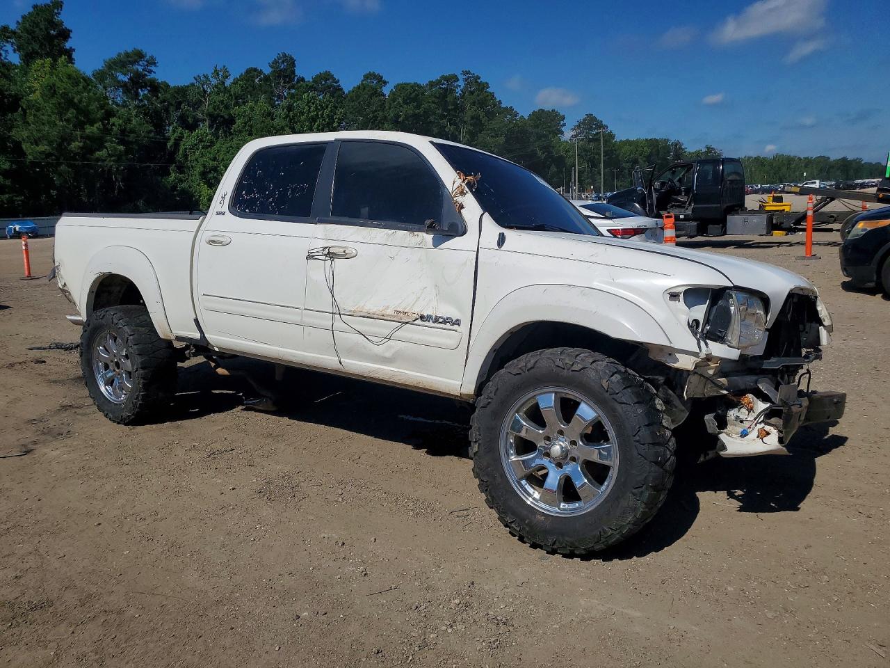 2005 Toyota Tundra Double Cab Sr5 Белый vin: 5TBET34185S481369