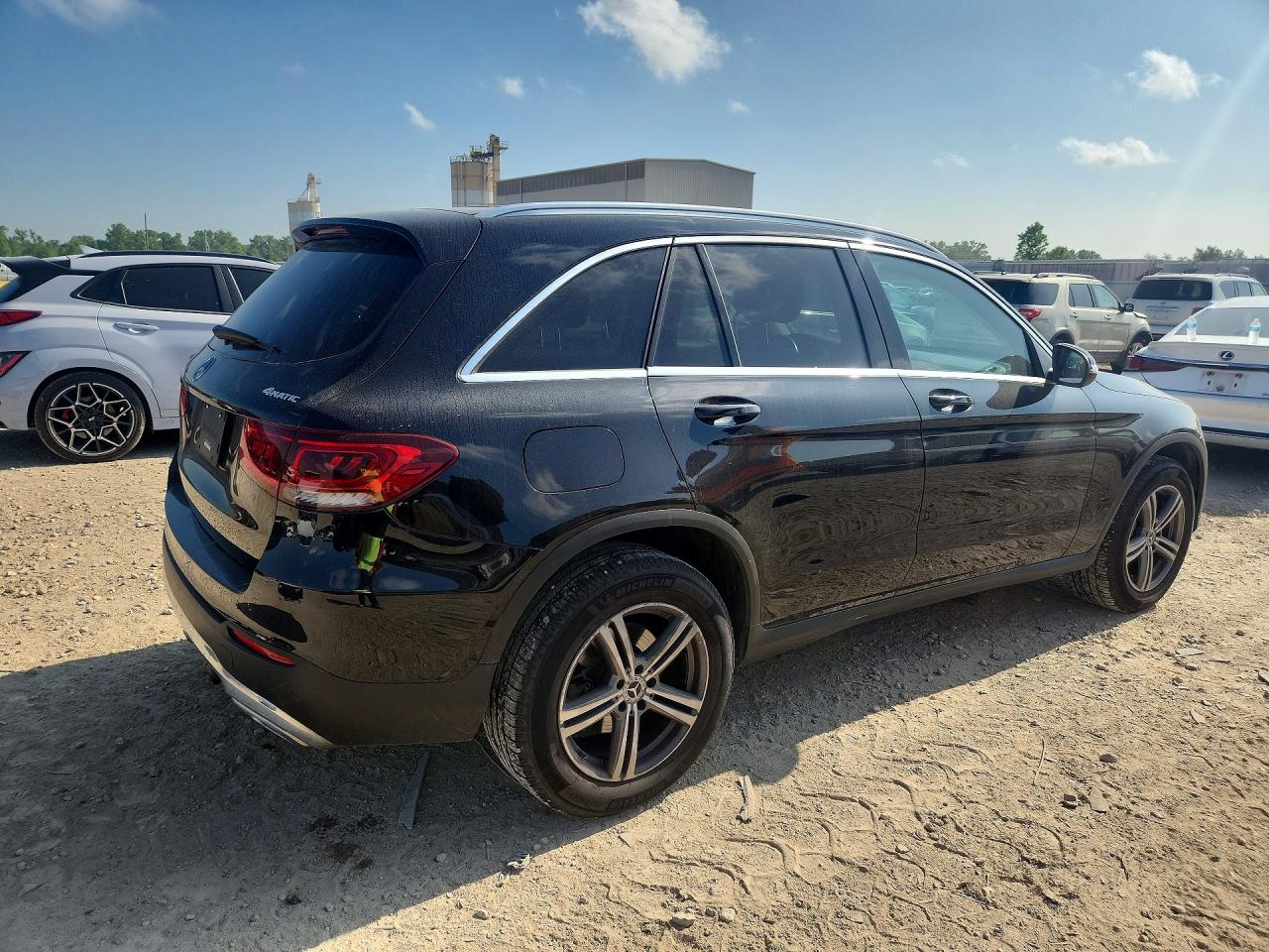 2020 Mercedes-benz Glc 300 4matic Black vin: WDC0G8EB9LF709848