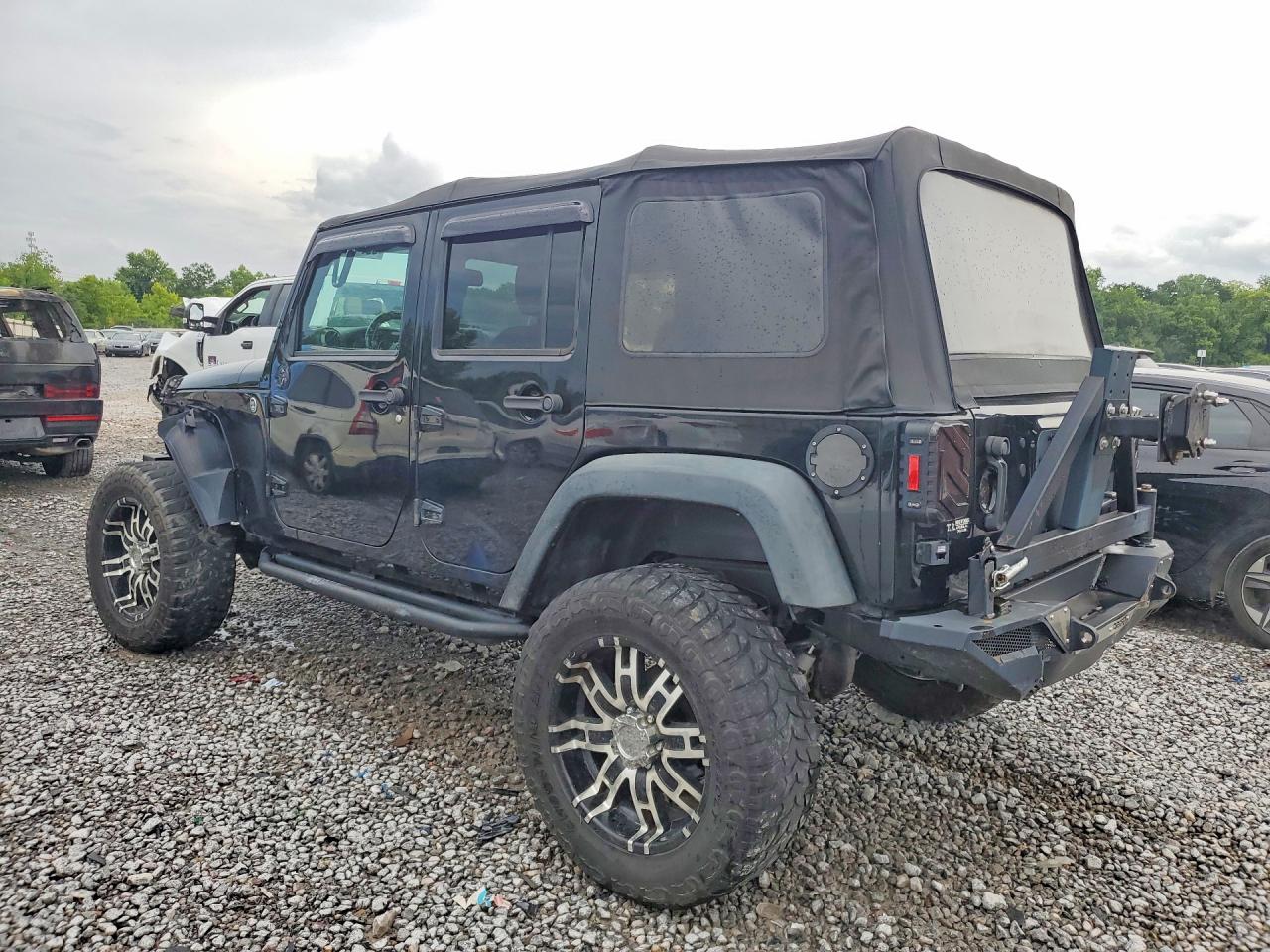 2015 Jeep Wrangler Unlimited Sport Black vin: 1C4HJWDG8FL764597