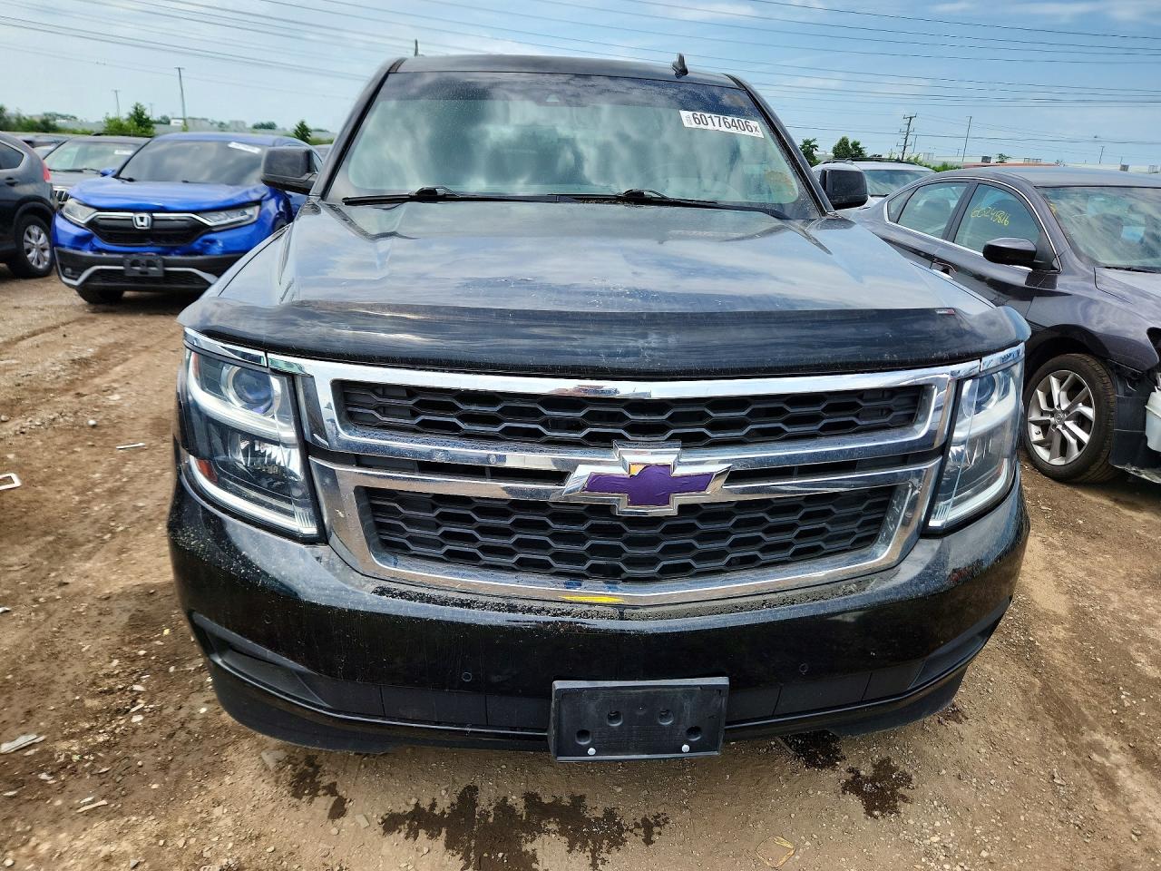 2015 Chevrolet Suburban K1500 Lt Black vin: 1GNSKJKC3FR192302