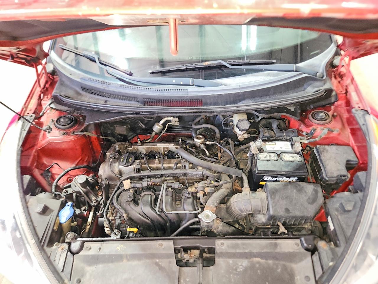 2012 Hyundai Veloster Base Red vin: KMHTC6AD9CU051580