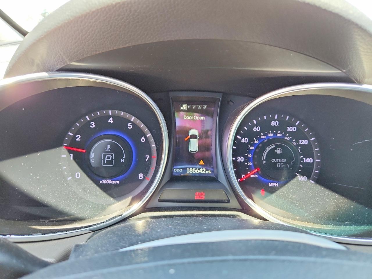 2015 Hyundai Santa Fe Gls Серебряный vin: KM8SRDHF6FU125192
