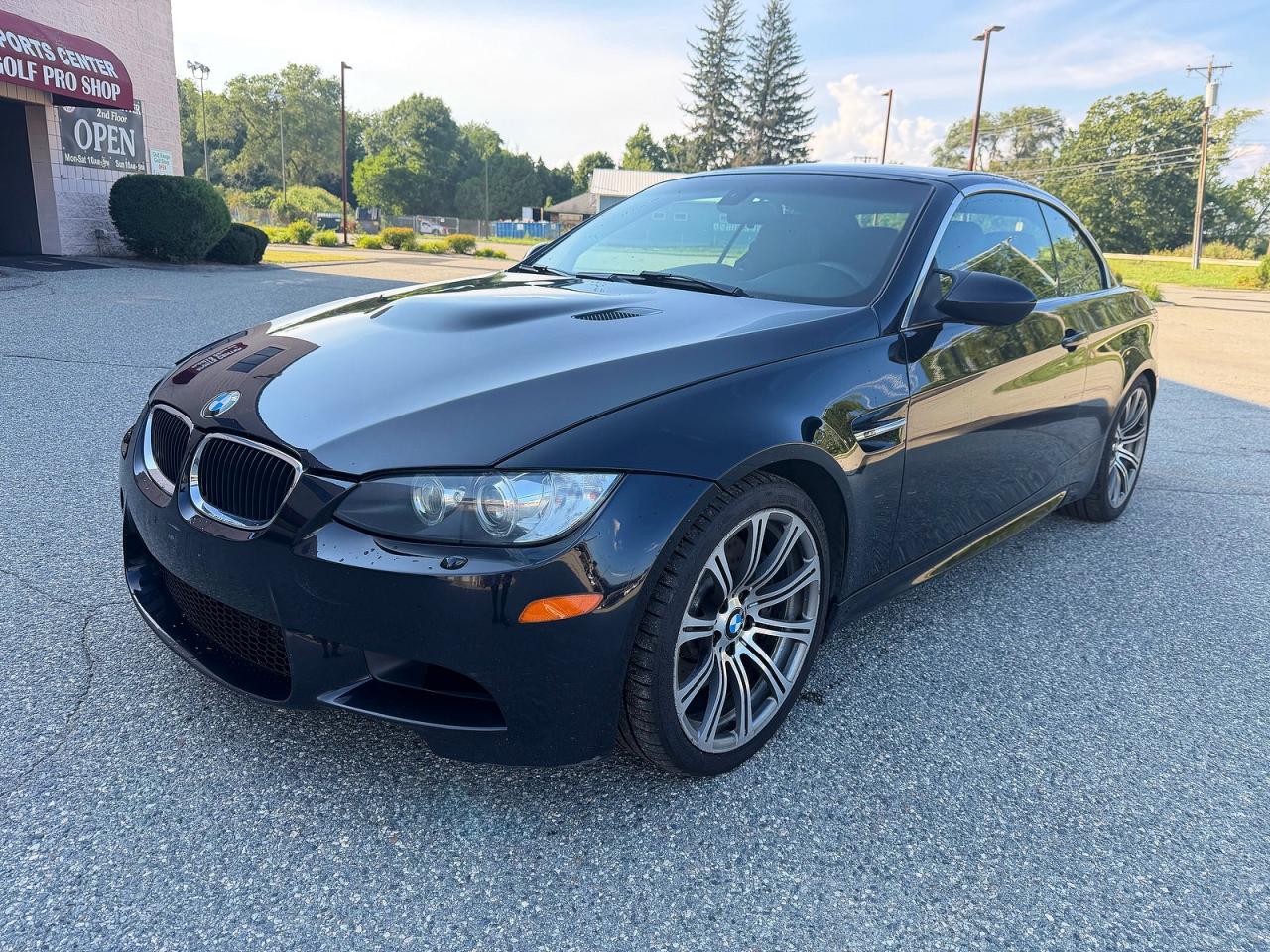 2011 Bmw M3 Black vin: WBSDX9C51BE783871
