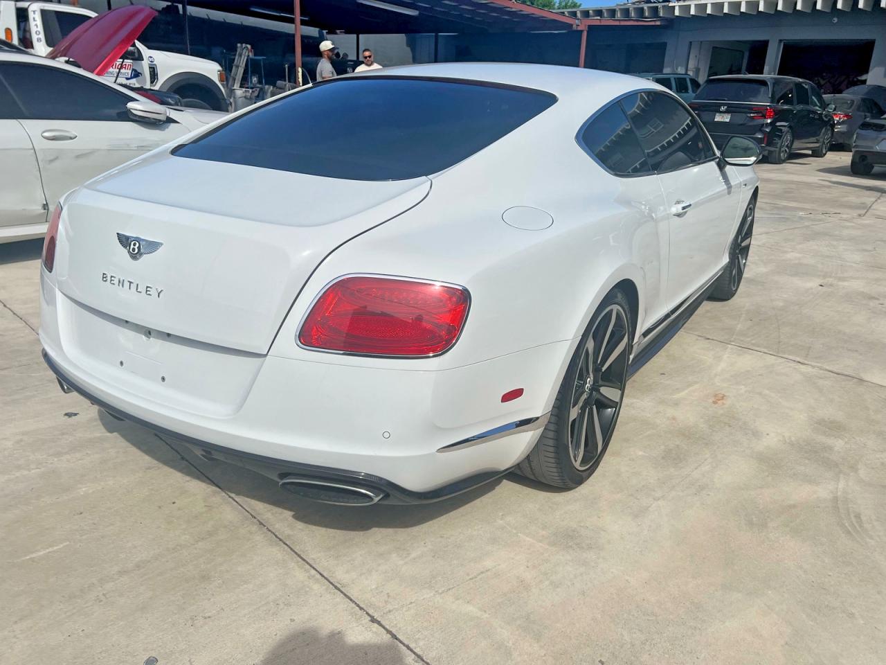 2014 Bentley Continental Gt Speed White vin: SCBFC7ZA3EC091943