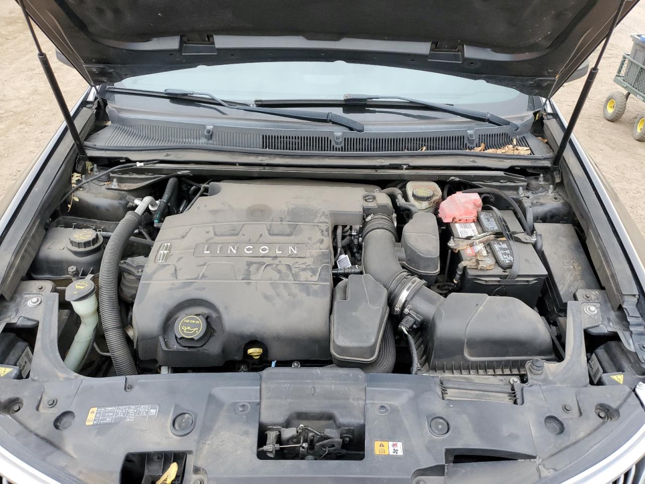 2014 Lincoln Mks Черный vin: 1LNHL9DKXEG607141