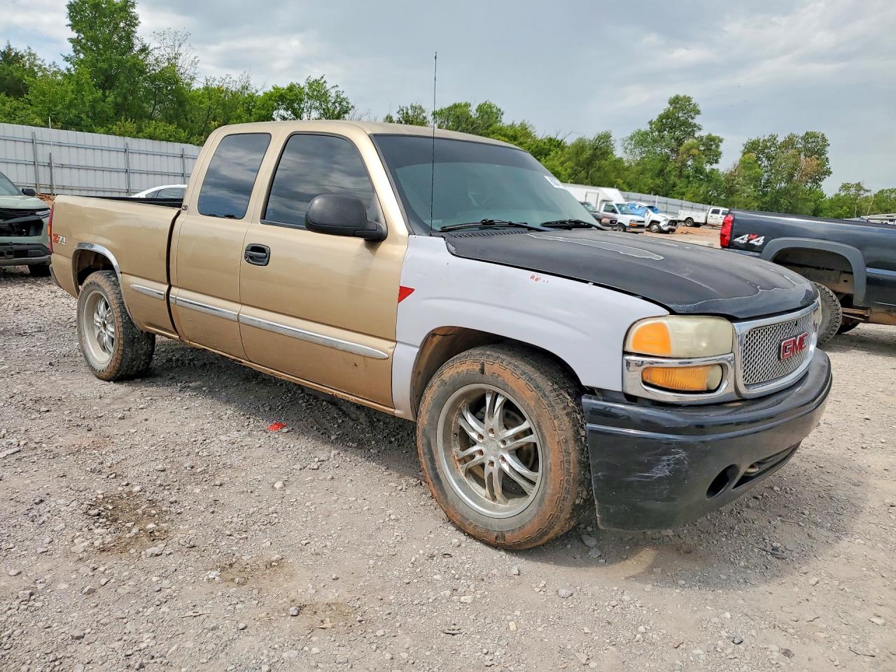 2001 Gmc New Sierra K1500 Gold vin: 2GTEK19T411253492