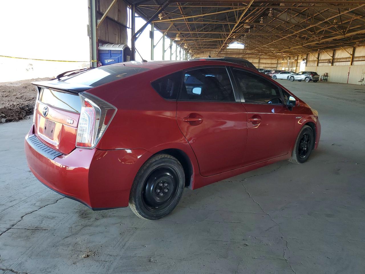 2013 Toyota Prius Two Красный vin: JTDKN3DUXD0342618