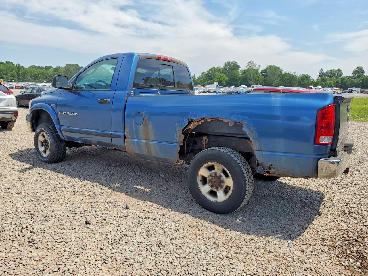 2006 Dodge Ram 2500 St Blue vin: 3D7KS26D86G121572