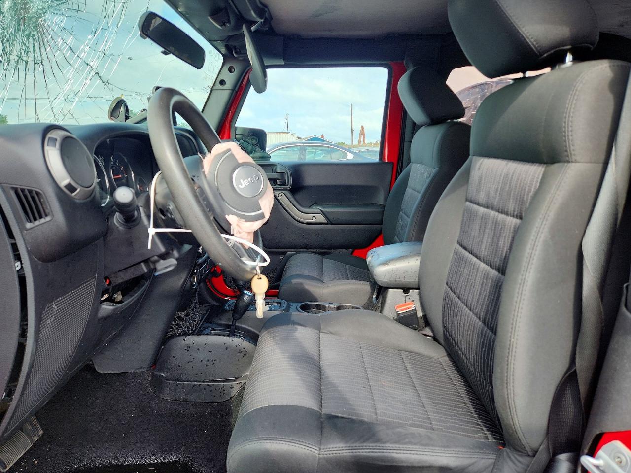 2011 Jeep Wrangler Sport Red vin: 1J4AA2D16BL583735