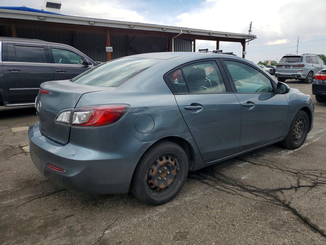 2012 Mazda 3 I Gray vin: JM1BL1UF8C1676229