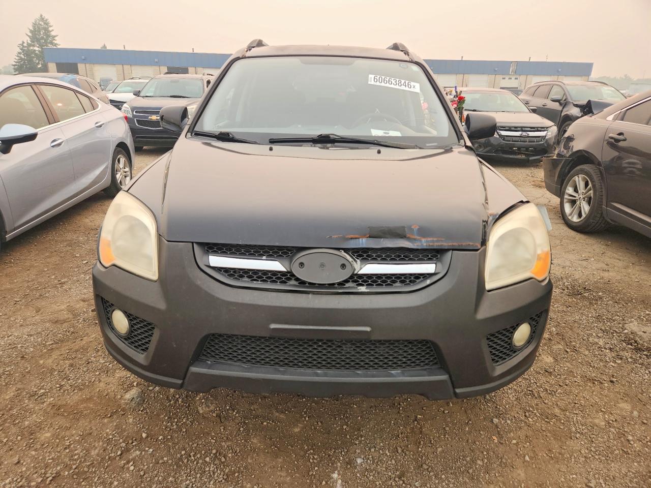 2009 Kia Sportage Lx Black vin: KNDJF723897554359