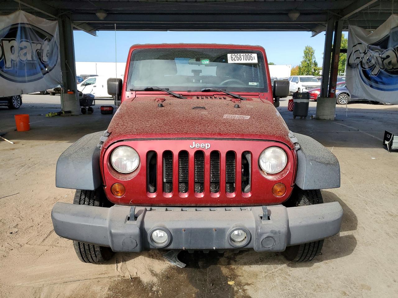 2013 Jeep Wrangler Sport Бордовый vin: 1C4AJWAG3DL516518