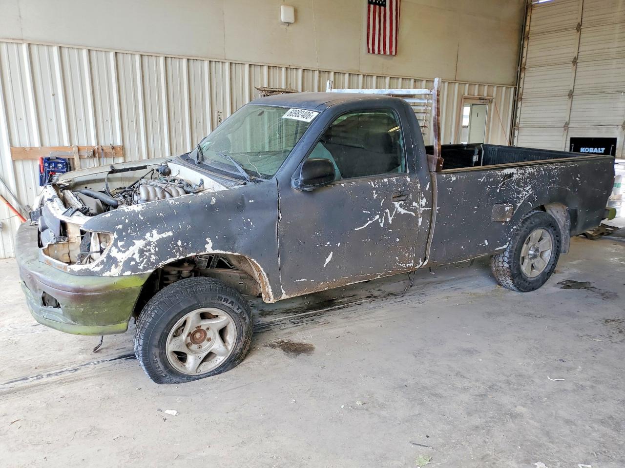 2000 Toyota Tundra Base Gray vin: 5TBJN3217YS073123