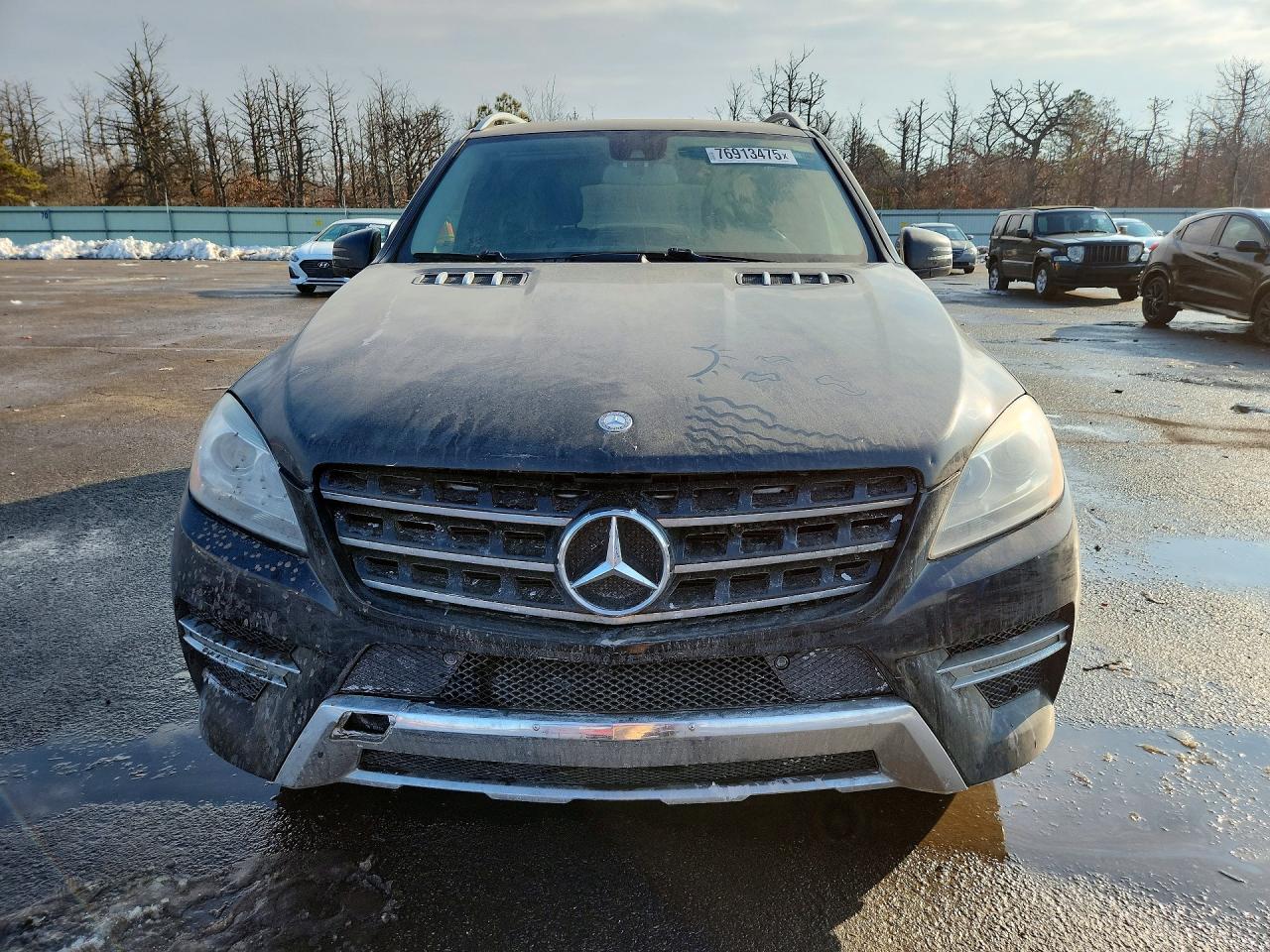 2015 Mercedes-benz Ml 400 4matic Черный vin: 4JGDA5GB0FA461796
