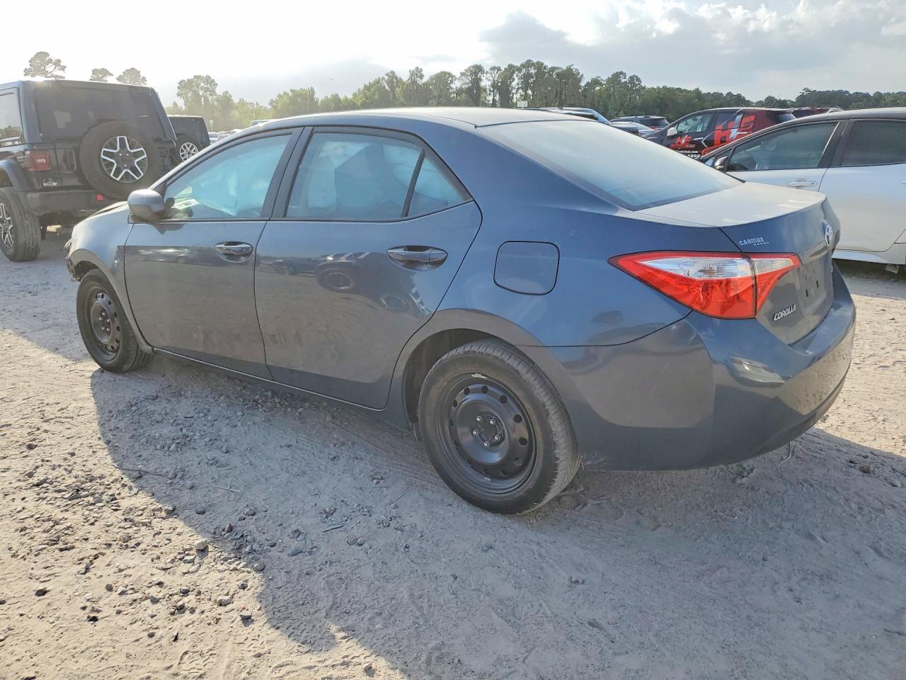 2014 Toyota Corolla Le Blue vin: 2T1BURHE5EC168750