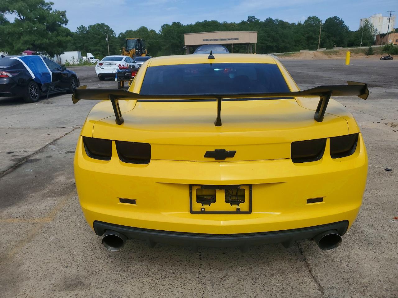 2010 Chevrolet Camaro Ss Yellow vin: 2G1FJ1EJ3A9143085