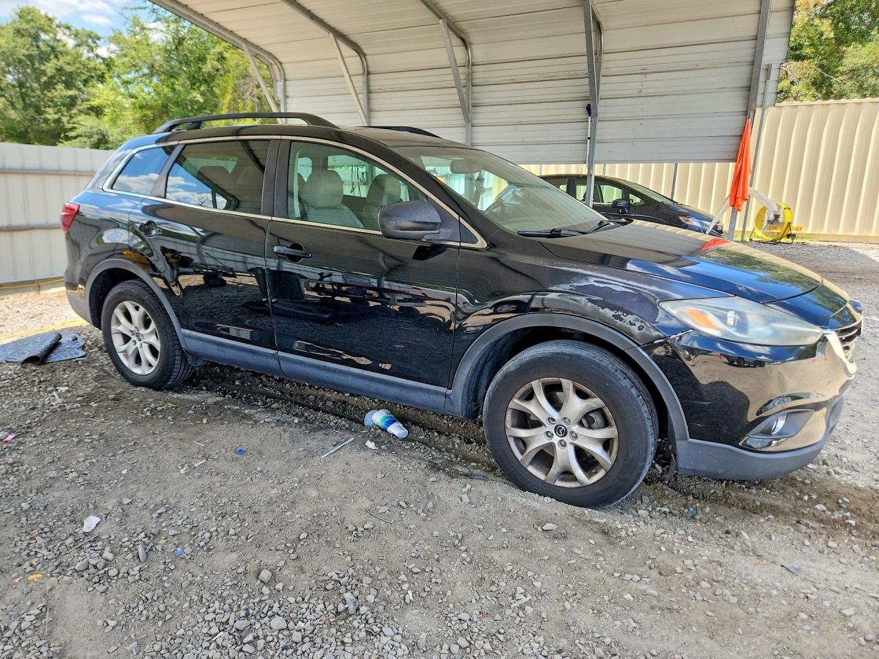 2013 Mazda Cx-9 Touring Black vin: JM3TB2CAXD0424497