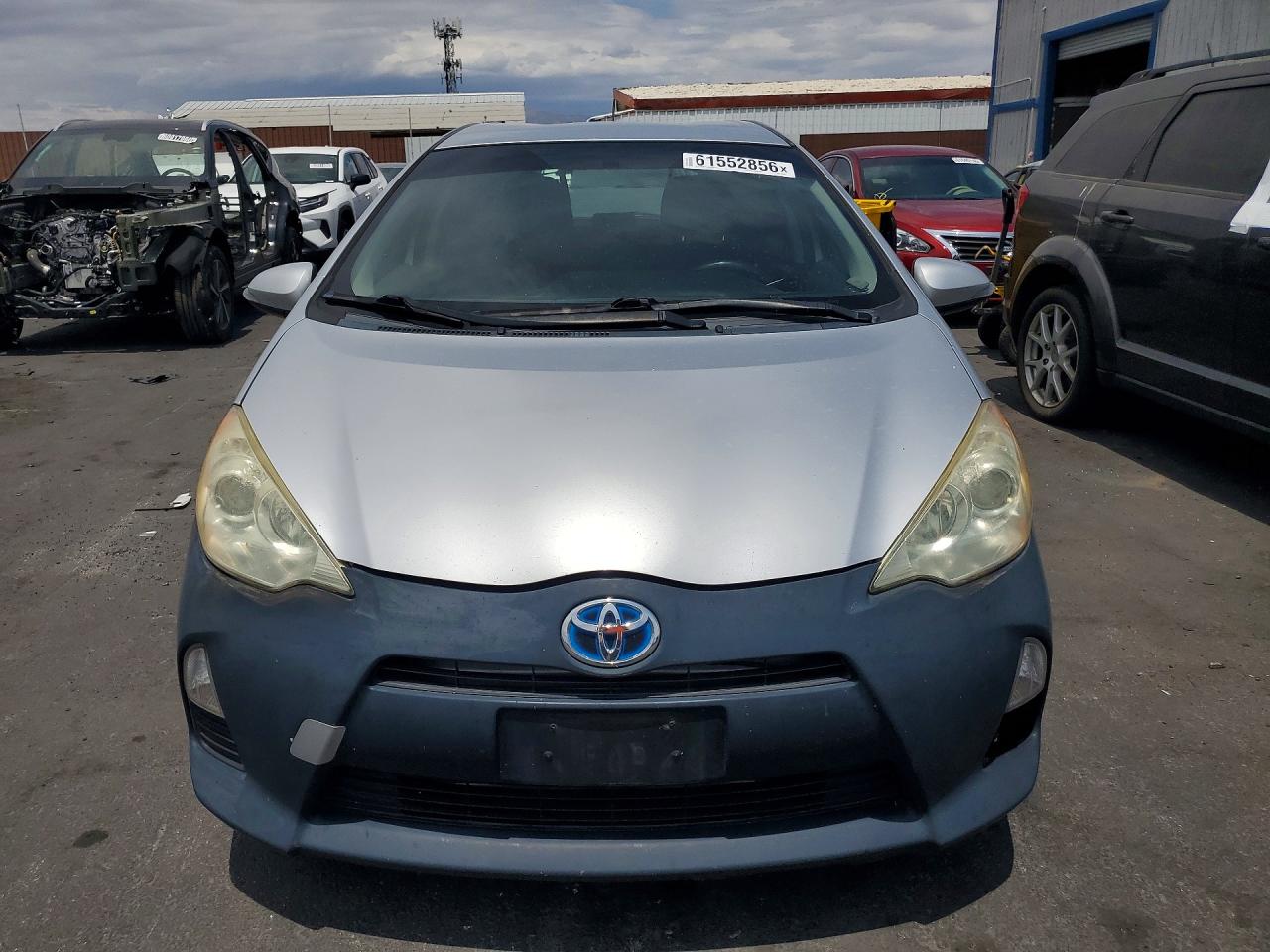 2013 Toyota Prius C Two Silver vin: JTDKDTB39D1052927