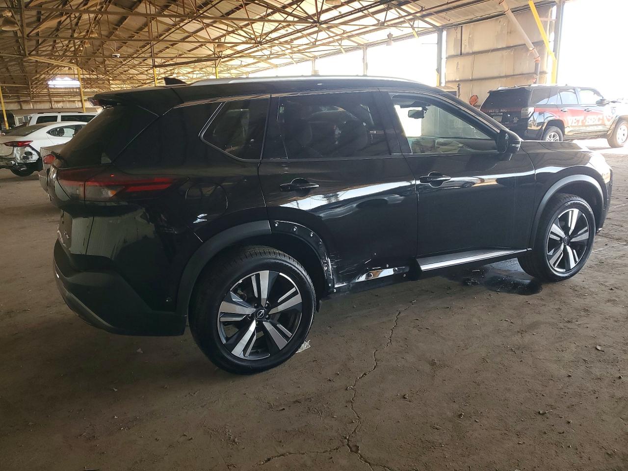 2023 Nissan Rogue Sl Черный vin: 5N1BT3CB5PC793962