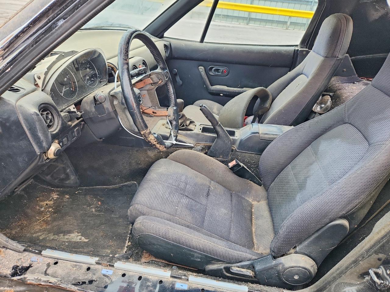 1990 Mazda Mx-5 Miata Black vin: JM1NA351XL0144763