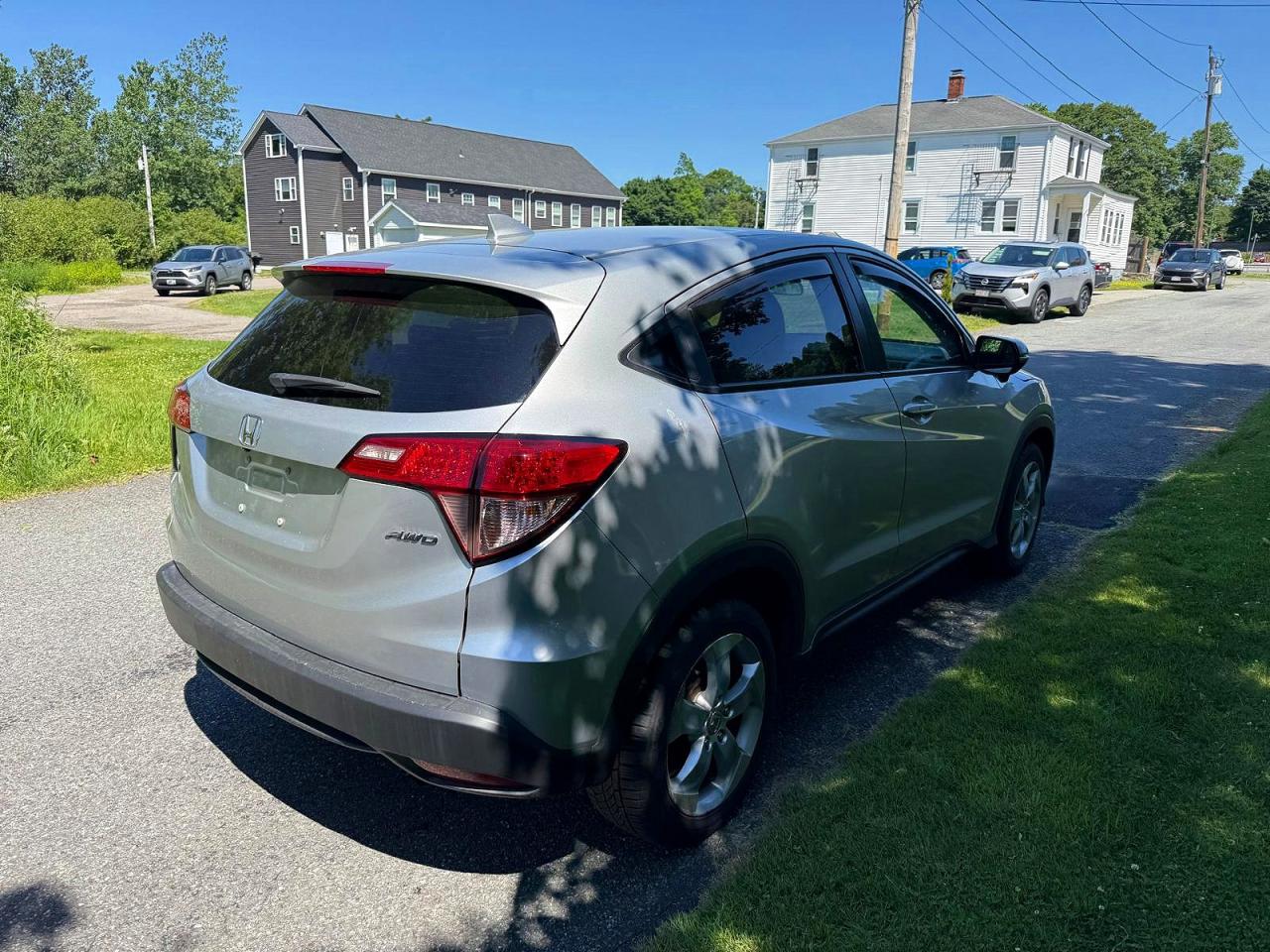2016 Honda Hr-v Ex Серебряный vin: 3CZRU6H55GM716831