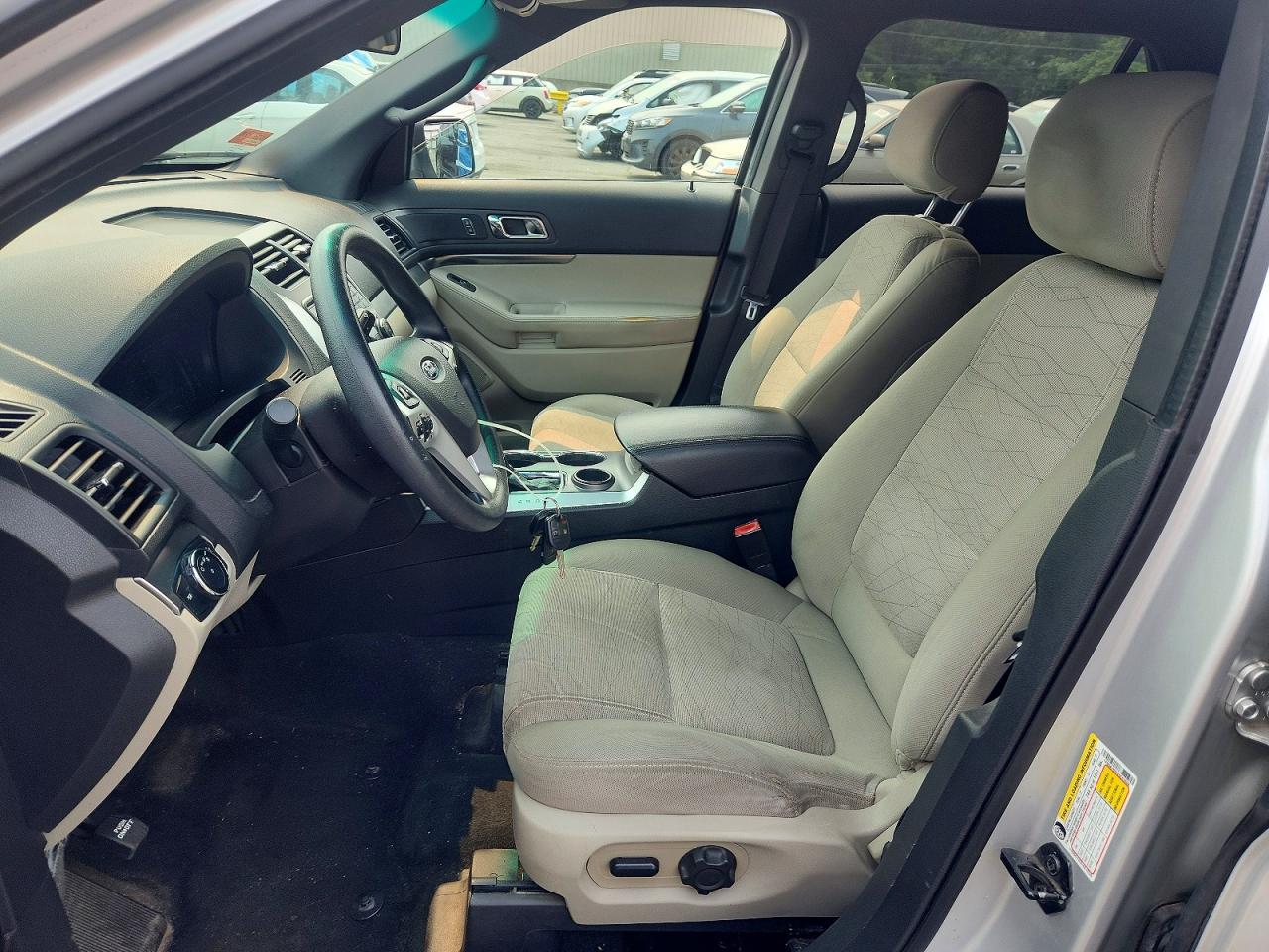 2014 Ford Explorer Silver vin: 1FM5K7B81EGC53608