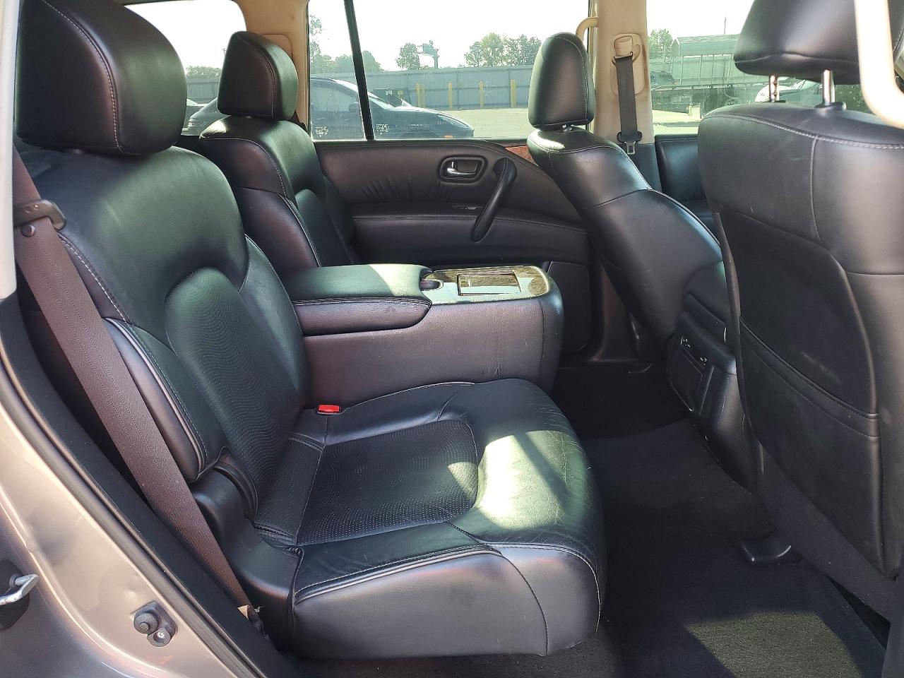 2015 Infiniti Qx80 Base Brown vin: JN8AZ2NFXF9573709