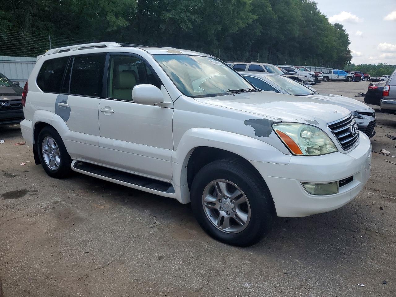 2004 Lexus Gx 470 Белый vin: JTJBT20X740058778