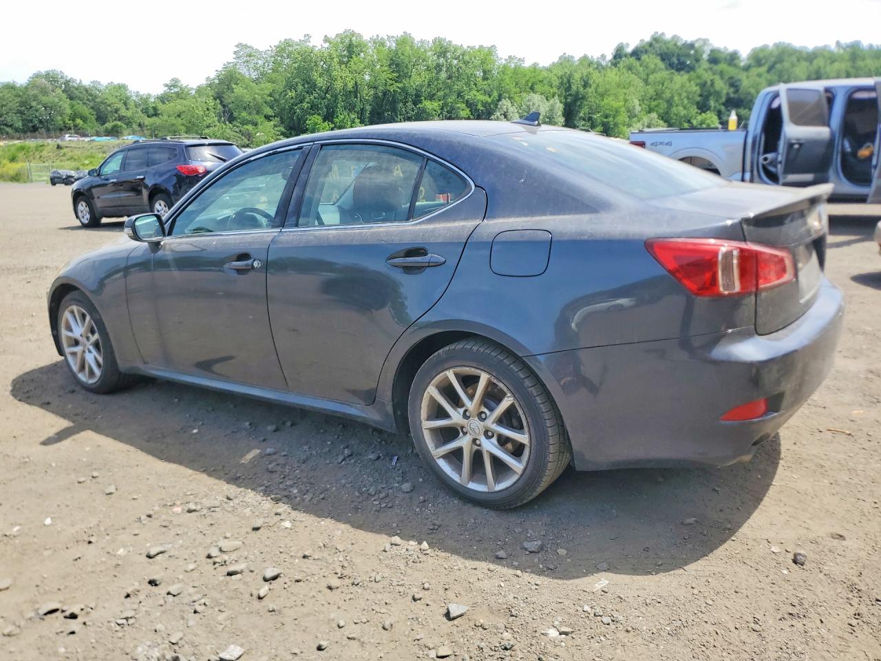 2011 Lexus Is 250 Charcoal vin: JTHCF5C25B5047762