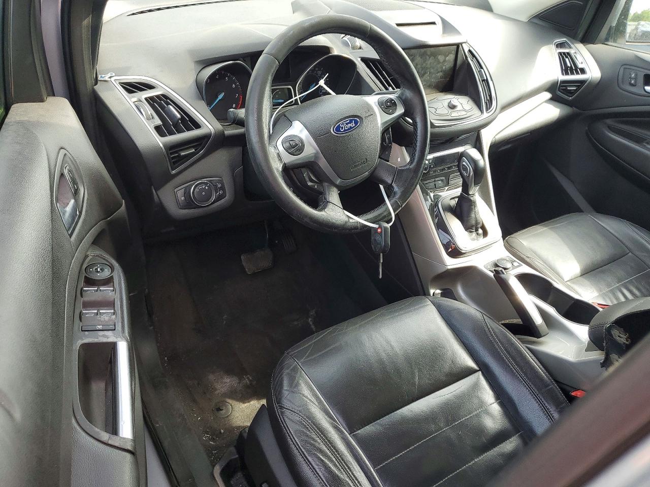 2013 Ford Escape Sel Silver vin: 1FMCU9H93DUA25218
