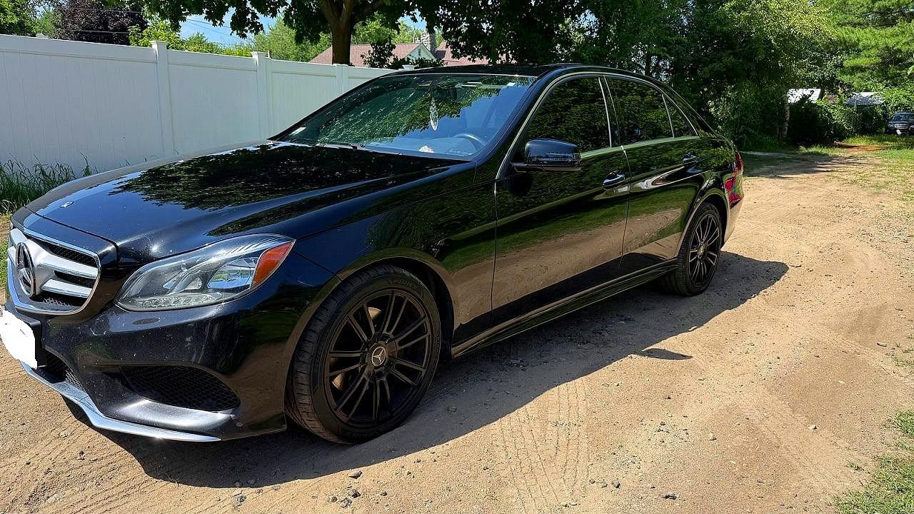 2014 Mercedes-benz E 350 4matic Black vin: WDDHF8JB3EB018896