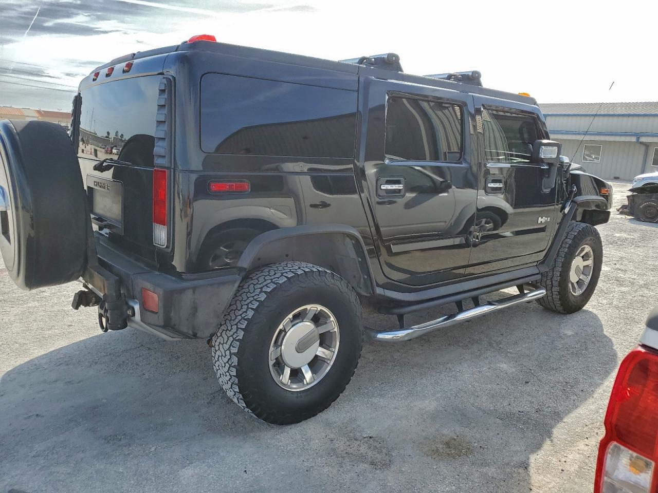 2008 Hummer H2 Черный vin: 5GRGN23828H109469