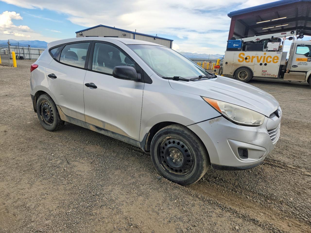 2010 Hyundai Tucson Gls Silver vin: KM8JT3AC4AU077594