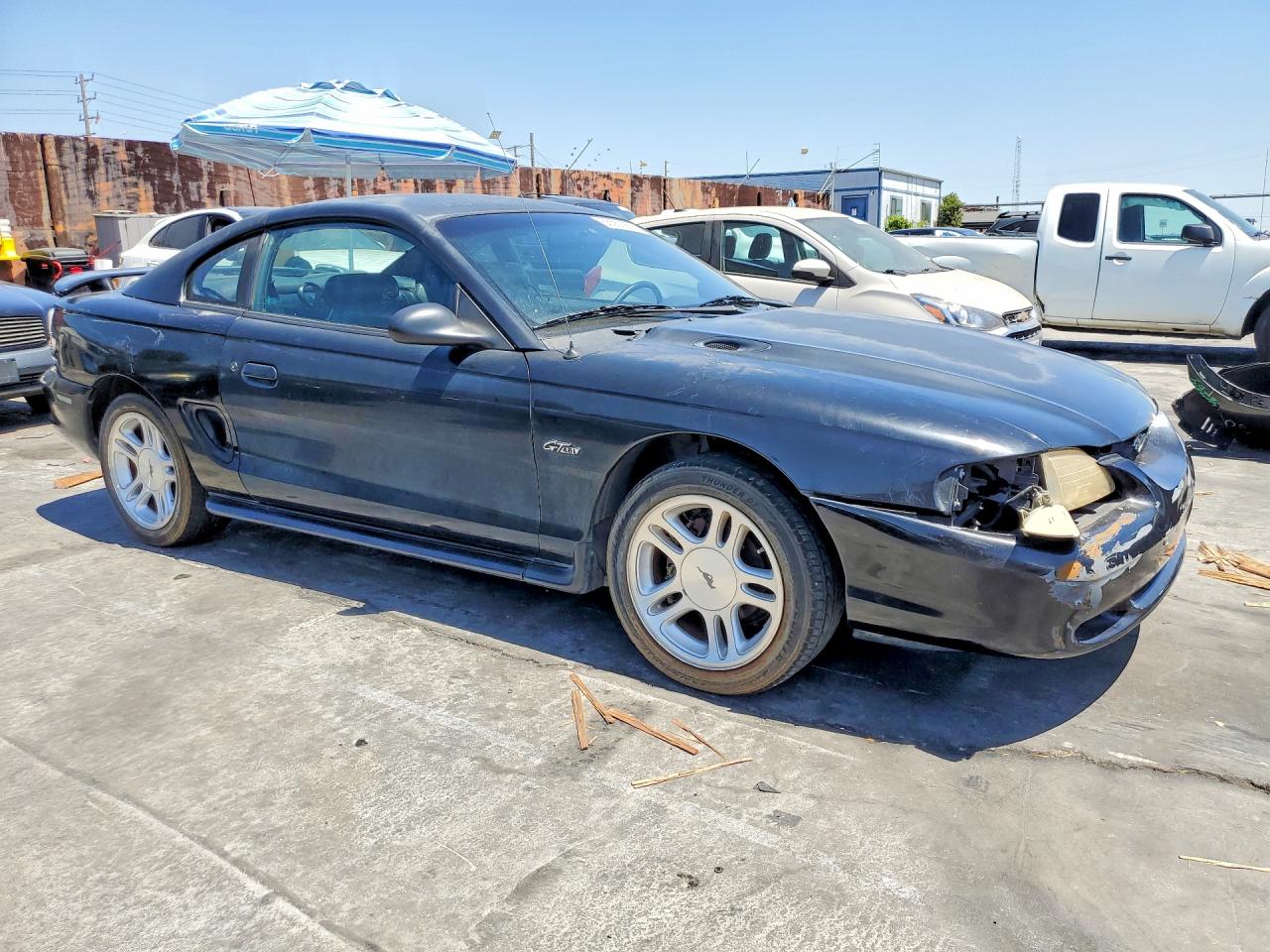 1998 Ford Mustang Gt Черный vin: 1FAFP42X5WF237313
