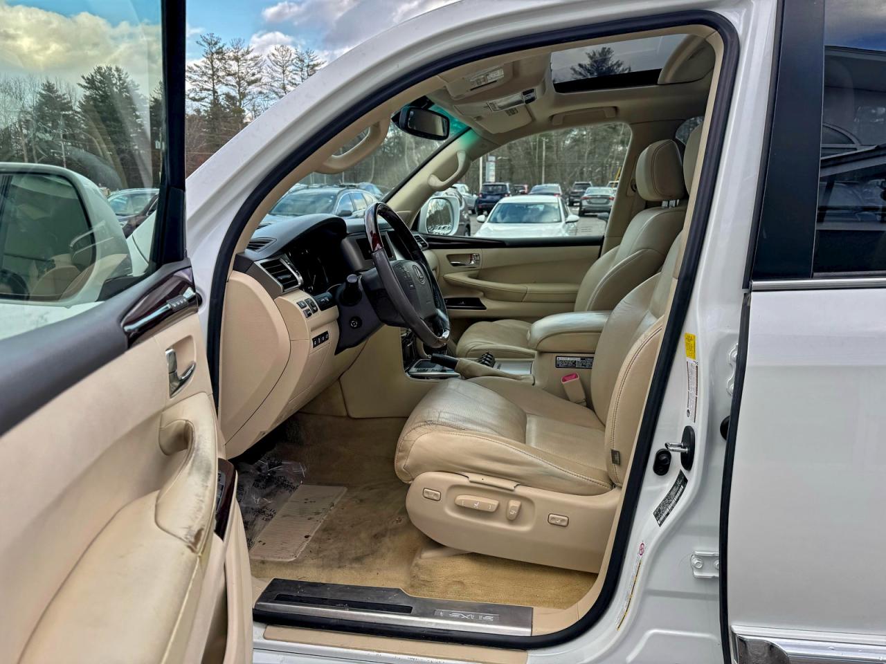 2013 Lexus Lx 570 Белый vin: JTJHY7AXXD4129441