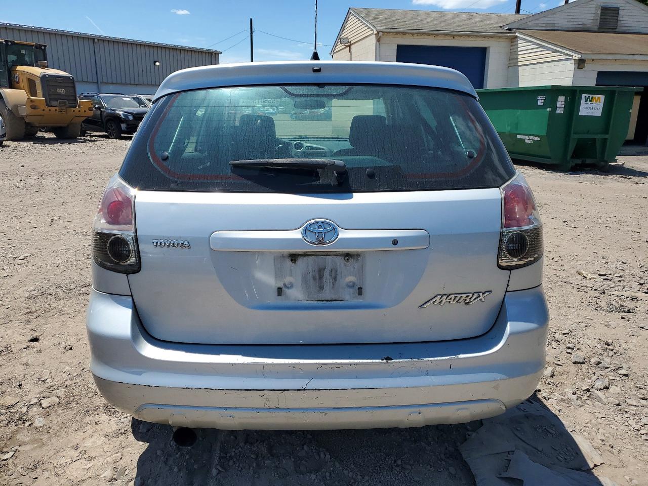 2006 Toyota Corolla Matrix Xr Silver vin: 2T1KR32E86C564552