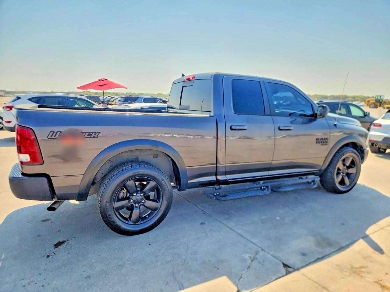 2019 Ram 1500 Classic Slt Gray vin: 1C6RR6GG7KS698219