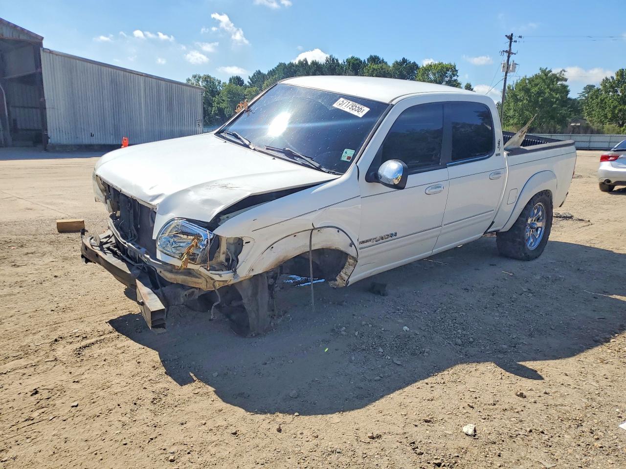 2005 Toyota Tundra Double Cab Sr5 Белый vin: 5TBET34185S481369