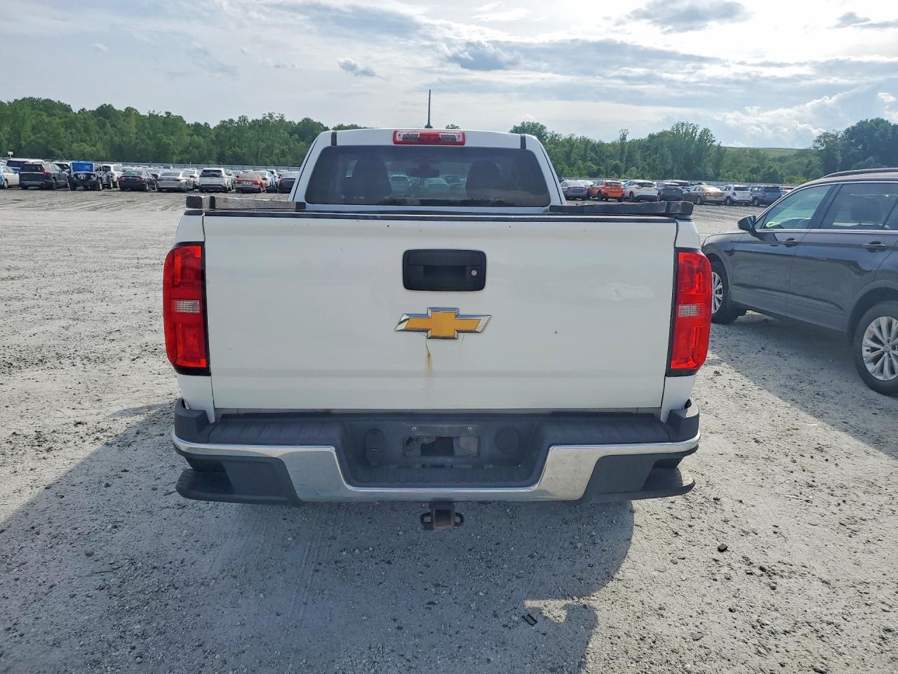 2015 Chevrolet Colorado White vin: 1GCHSAEA5F1201156
