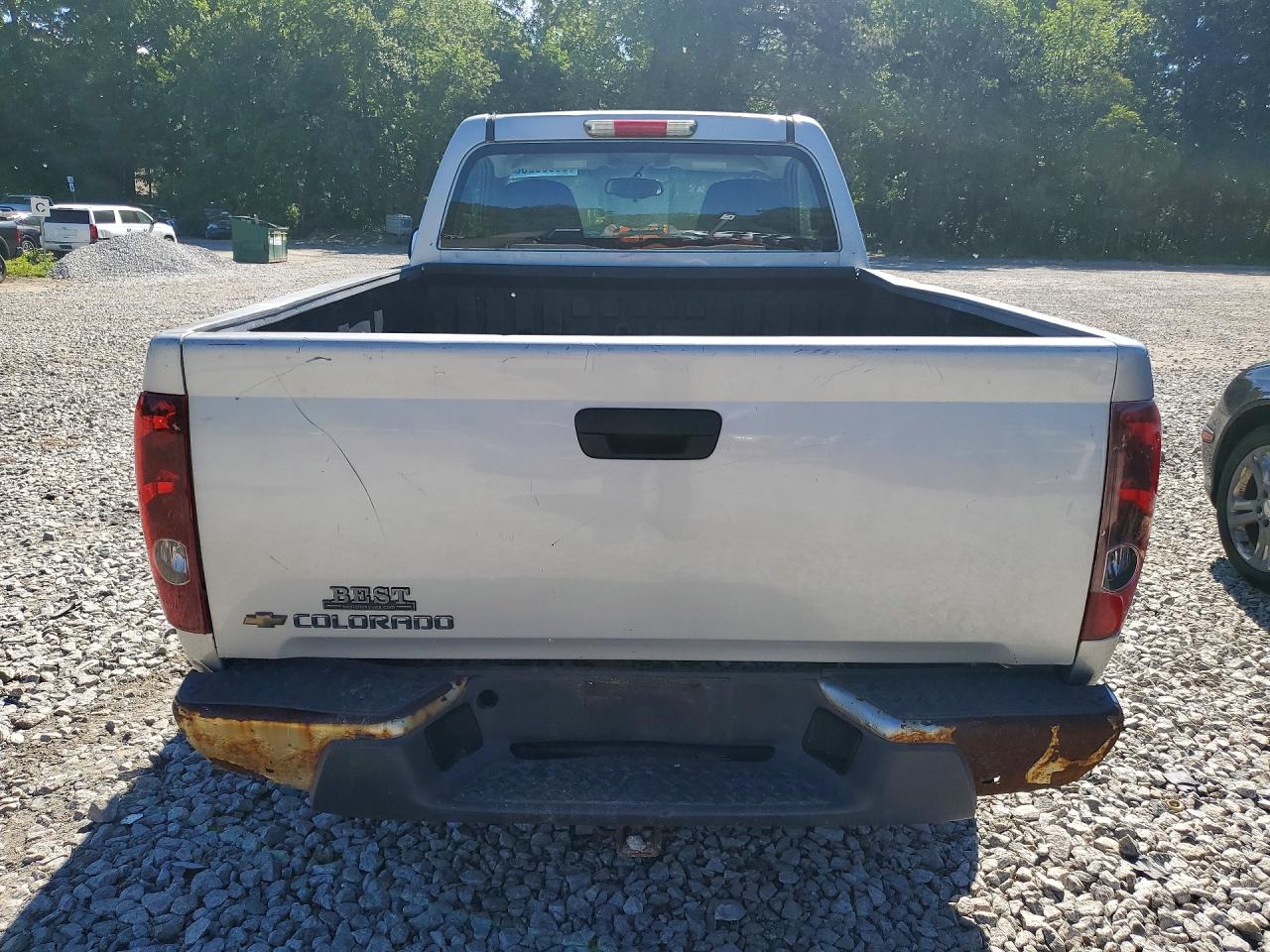2010 Chevrolet Colorado Silver vin: 1GCCSBD97A8110381