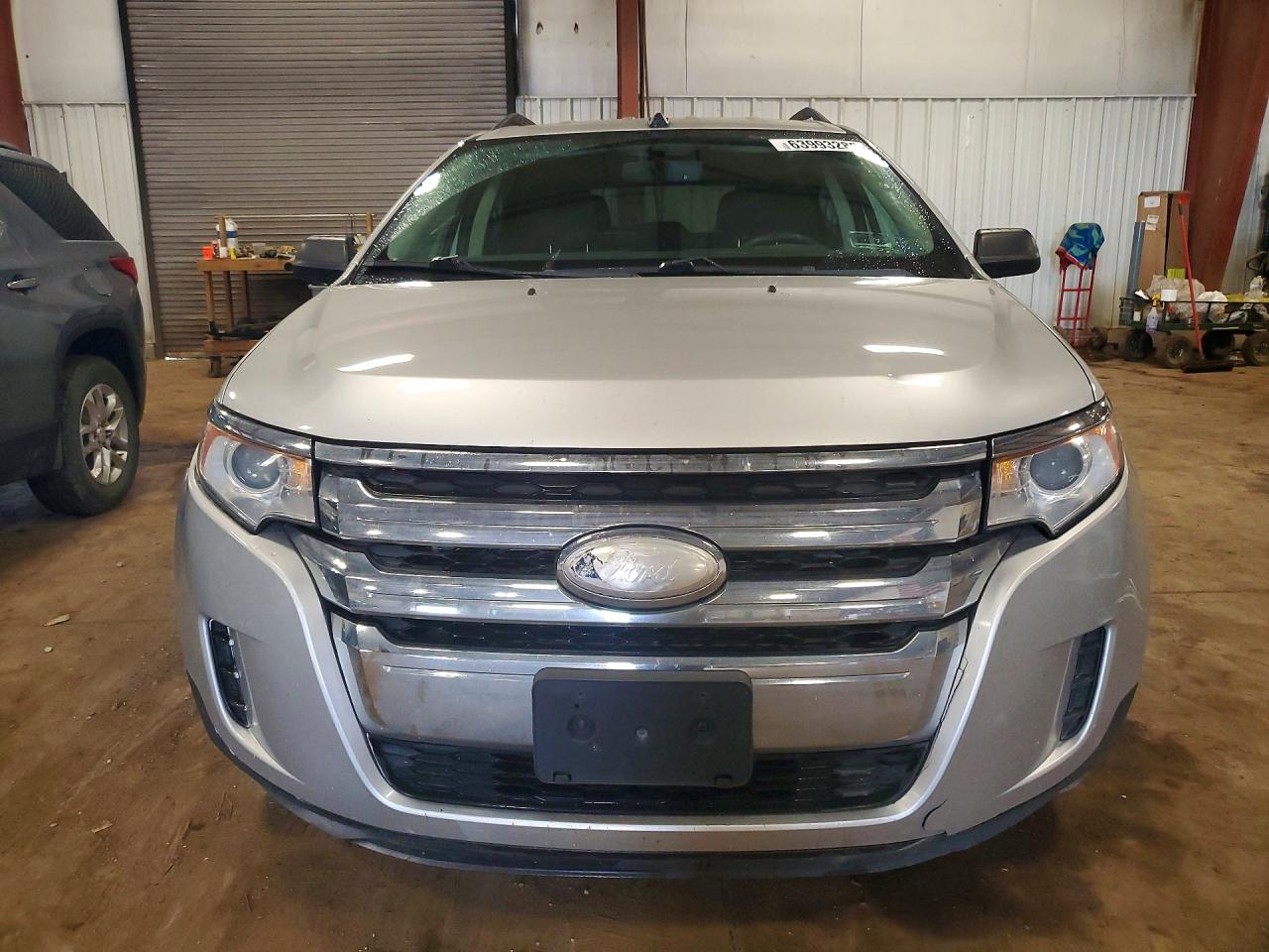 2013 Ford Edge Se Silver vin: 2FMDK4GC4DBE04082
