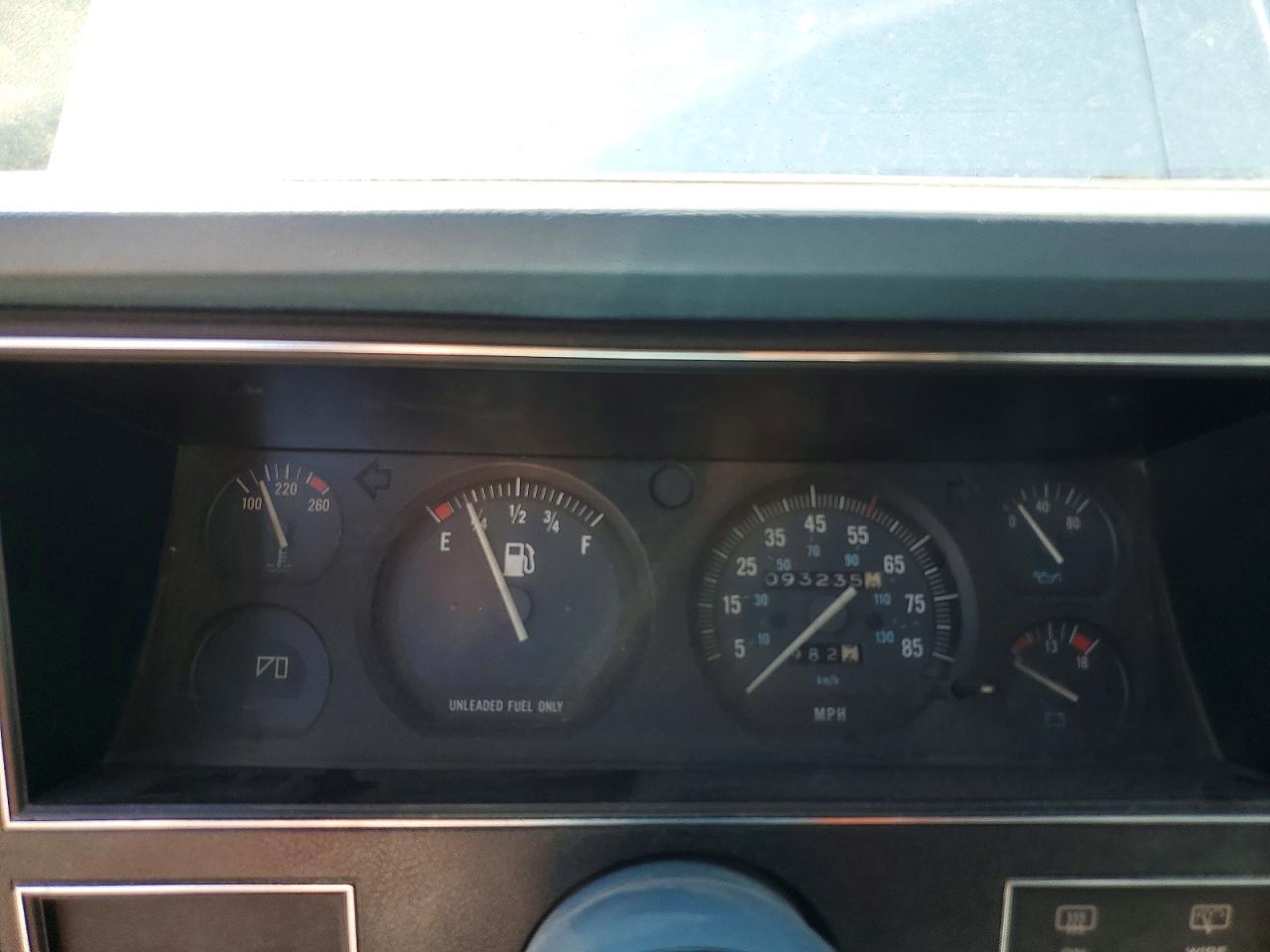 1986 Jeep Cherokee Pioneer Blue vin: 1JCWL782XGT145215