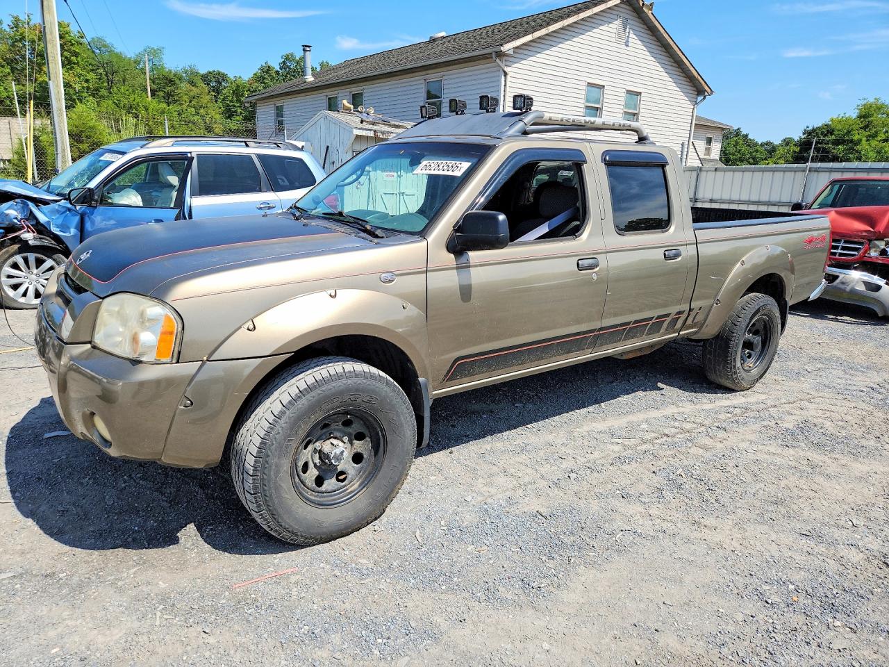 2002 Nissan Frontier Xe-v6 Серый vin: 1N6ED29Y02C331531