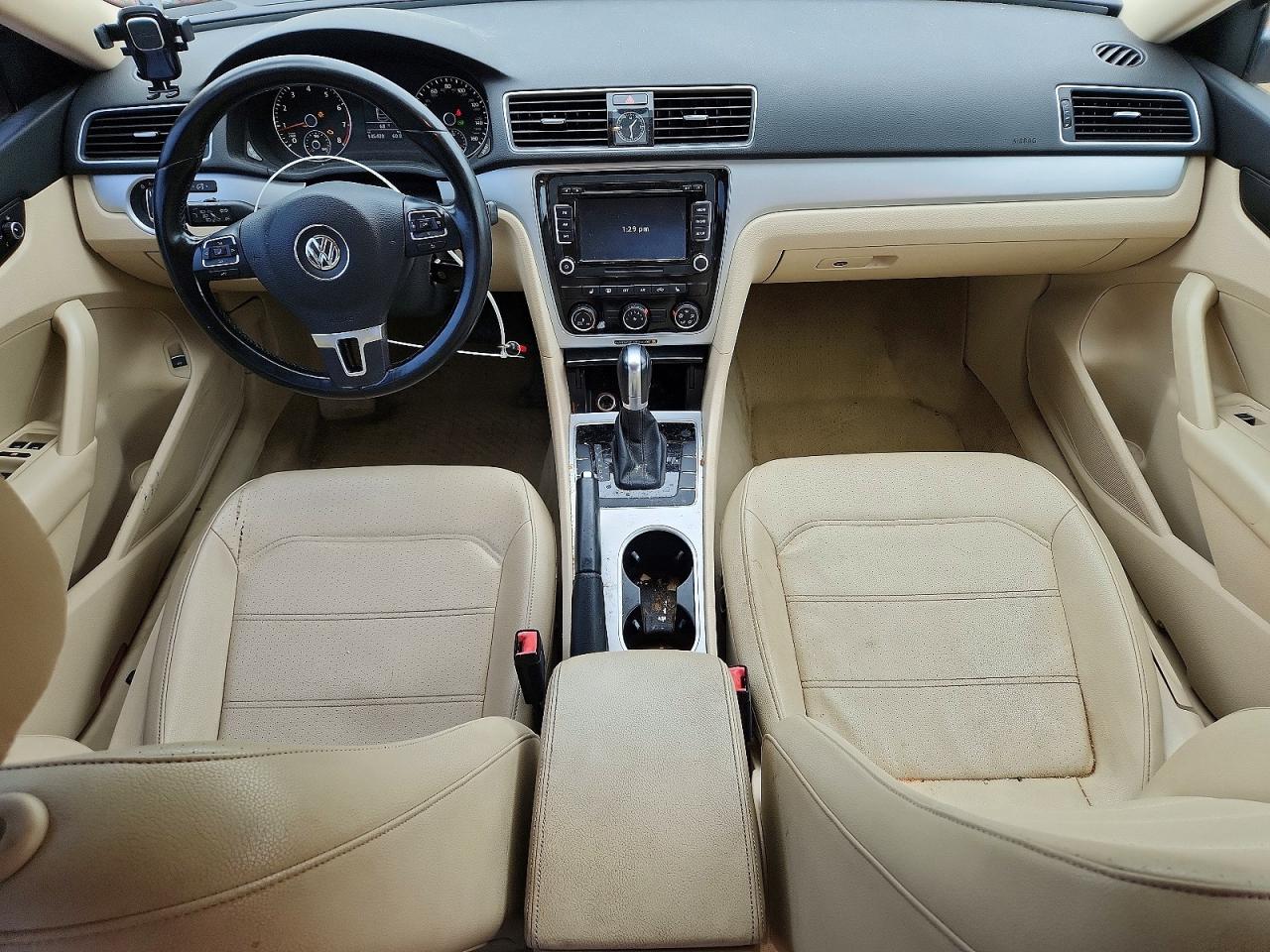 2013 Volkswagen Passat Se Белый vin: 1VWBH7A37DC004759