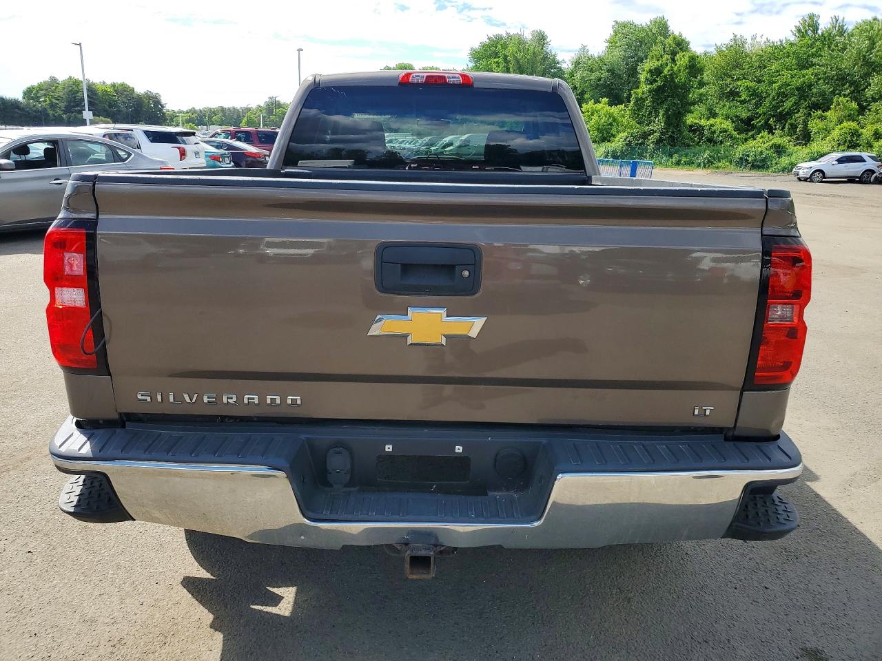 2014 Chevrolet Silverado K1500 Lt Brown vin: 1GCVKREHXEZ207484