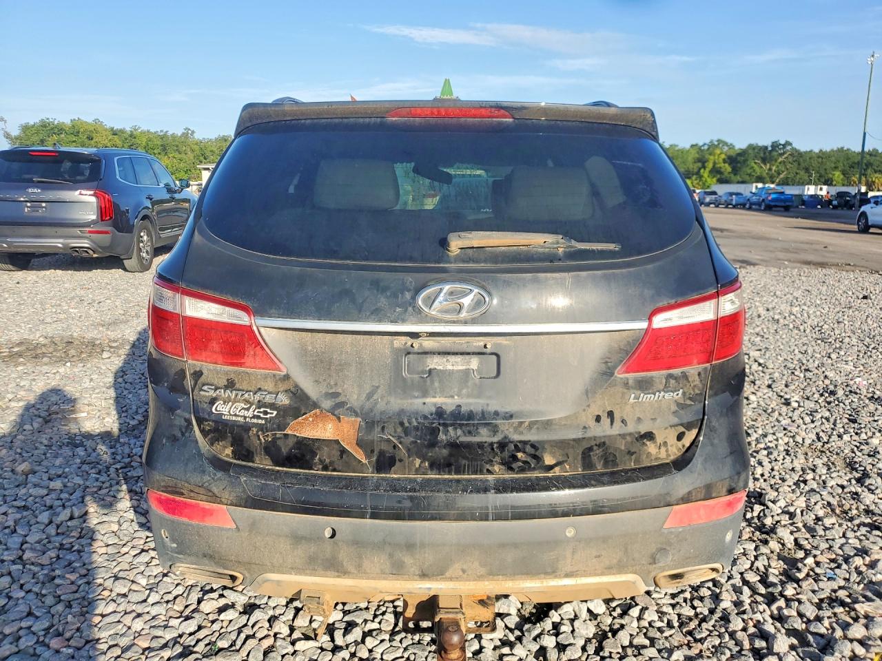 2015 Hyundai Santa Fe Limited Черный vin: KM8SR4HF6FU115293