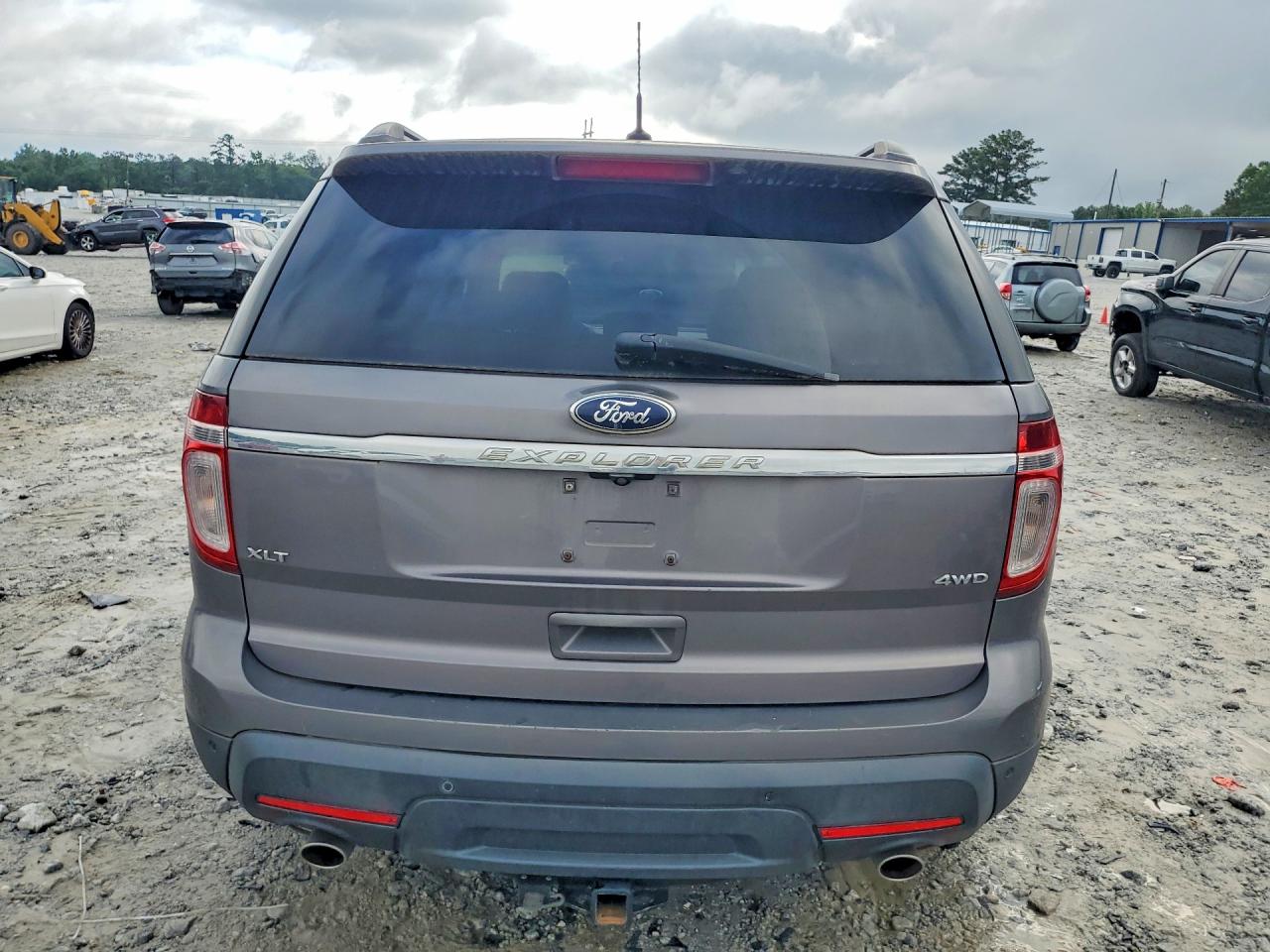 2013 Ford Explorer Xlt Gray vin: 1FM5K8D86DGC30245
