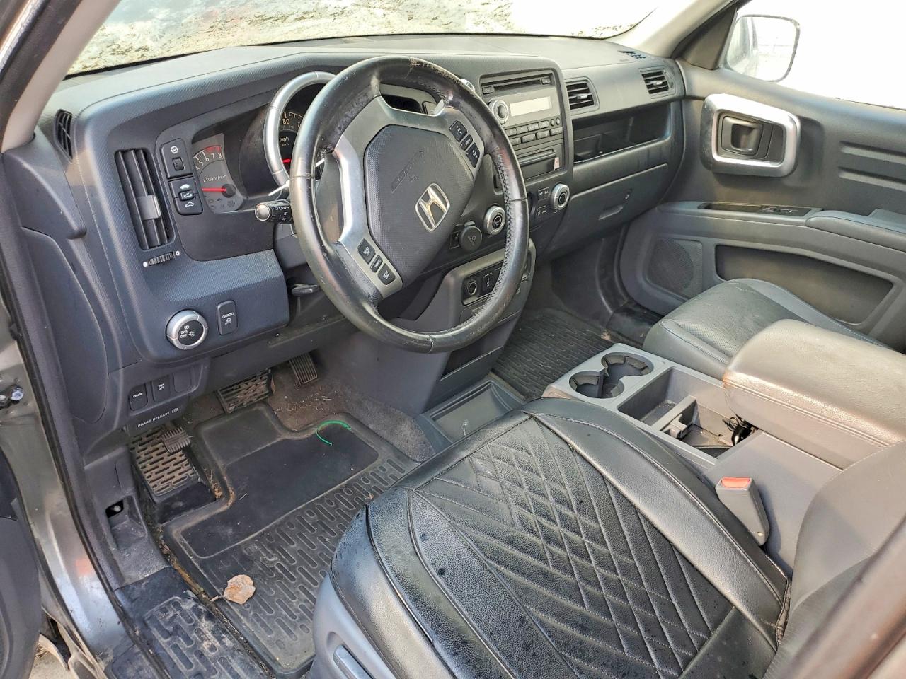 2007 Honda Ridgeline Rtl Gray vin: 2HJYK16597H503324